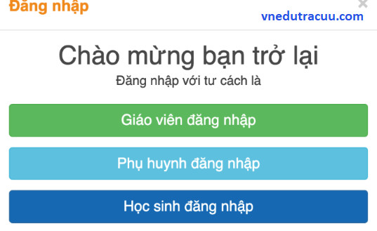 Cách đăng nhập VnEdu connect - cách tải ứng dụng và giải đáp thắc mắc chi tiết 7 Đăng nhập Vnedu và chọn vai trò
