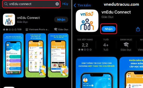 Cách đăng nhập VnEdu connect - cách tải ứng dụng và giải đáp thắc mắc chi tiết 4 Tải app Vnedu connect