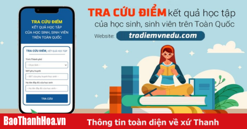 Phụ huynh và học sinh cùng nhau tra cứu sổ liên lạc điện tử