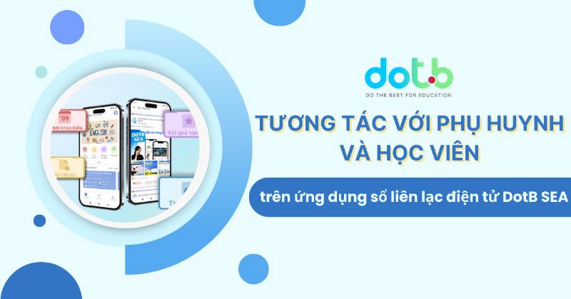 Sổ liên lạc điện tử hỗ trợ học tập tích cực