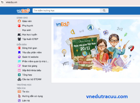 Cách đăng nhập VnEdu connect - cách tải ứng dụng và giải đáp thắc mắc chi tiết 6 truy cập vào website Vnedu